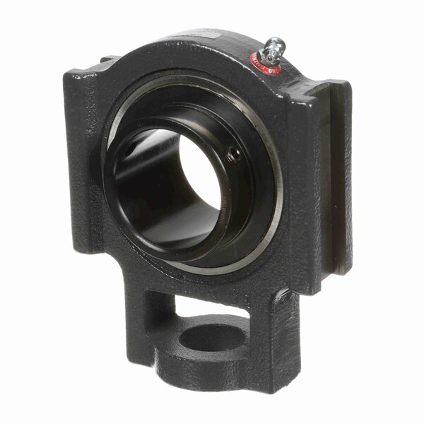 Mounted Cast Iron Wide Slot Take Up Ball Bearing, 52100 Bearing Steel, Setscrew Lock